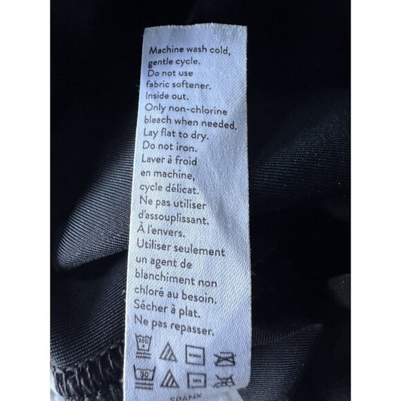 Spanx SPANXshape Women’s Sz M Faux Leather Black Pull On Leggings - Picture 7 of 9